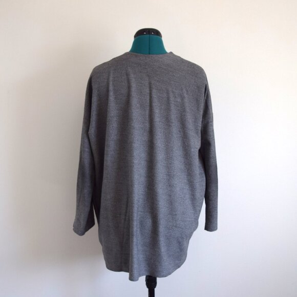 3/$20 Oversized Open Boxy Fleece Cardigan - Picture 5 of 9
